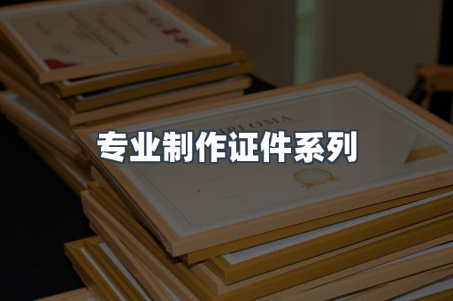 专业制作证件系列
